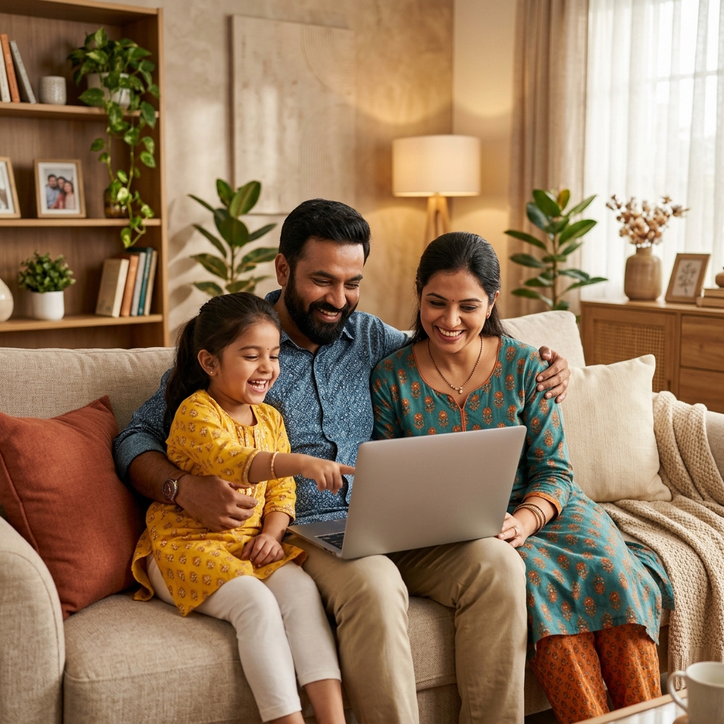 Family Studying